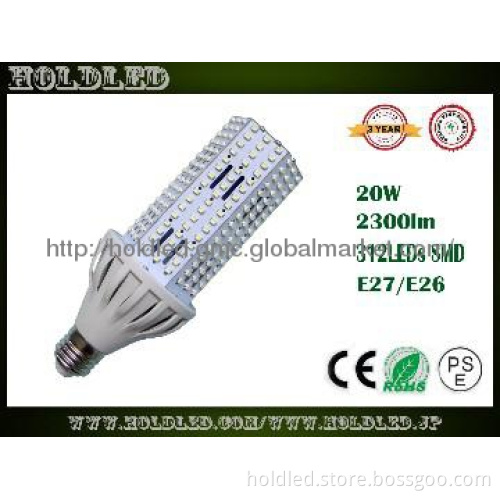 20W E27 LED corn light alumimun heatsink inside